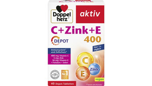 Doppelherz C + Zink + E 400 DEPOT 40 Tabletten