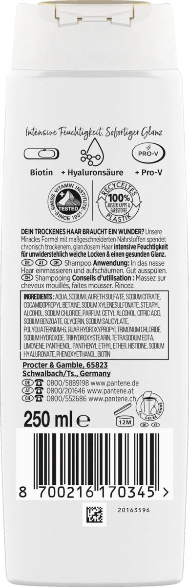 Bild 2 von Pantene Pro-V Miracles Hydra Glow Shampoo