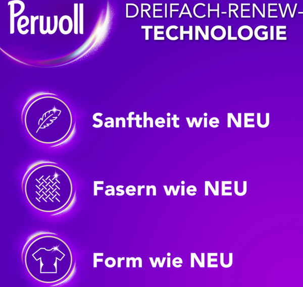 Bild 3 von Perwoll Renew Feinwaschmittel f. Wolle & Feines flüssig 27 WL