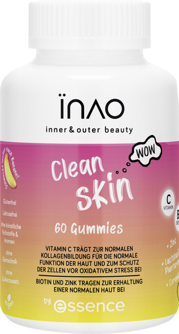 Bild 1 von essence INAO inner an outer beauty Clean Skin Gummies by essence