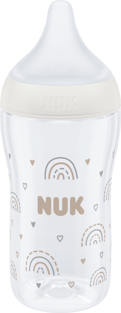Bild 2 von NUK Perfect Match Babyflasche Regenbogen mit Temperature Control, ab 3 Monate, 260 ml
