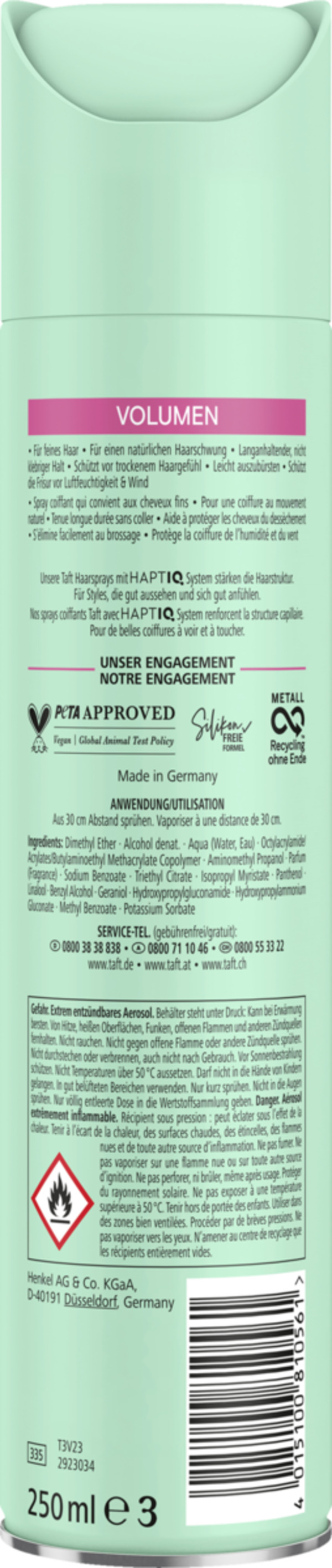 Taft Haarspray Volumen feines Haar von ROSSMANN für 3,49 € ansehen!