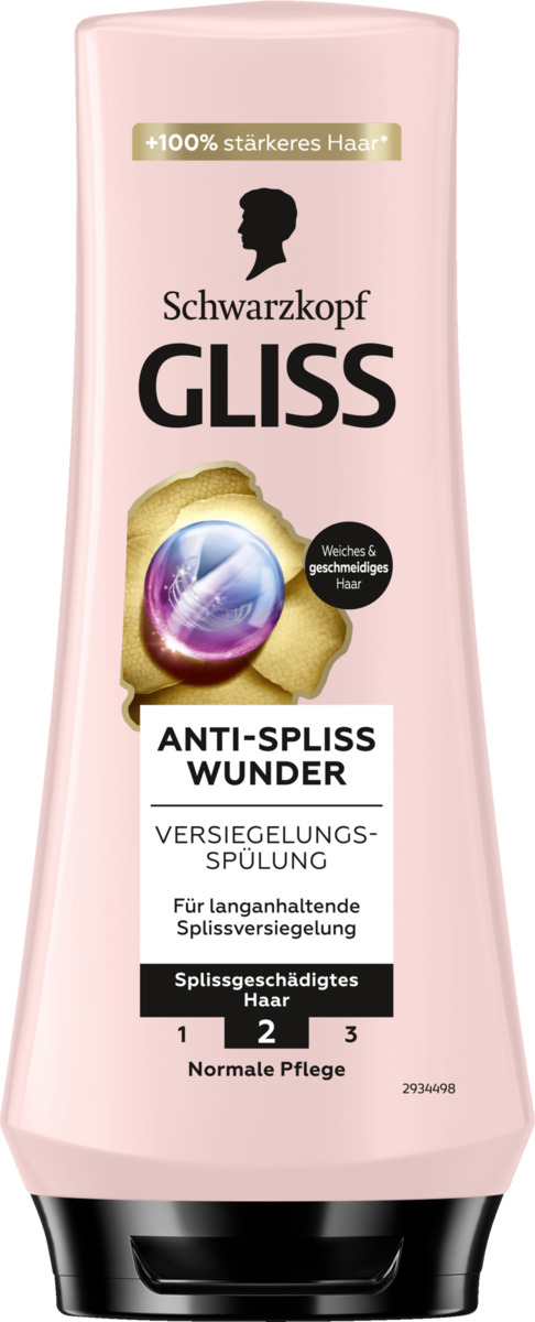 Bild 1 von Gliss Anti-Spliss Wunder Spülung