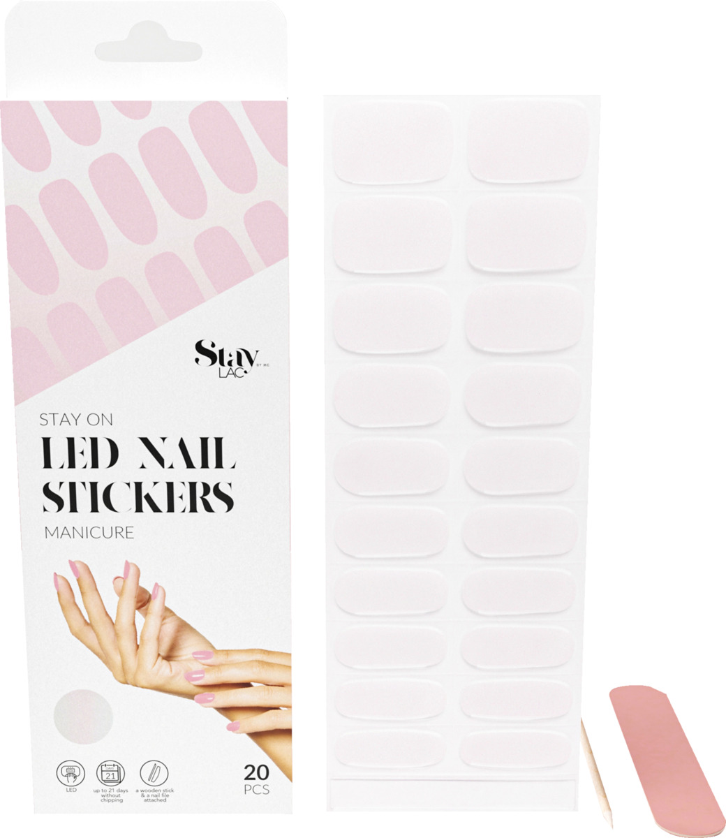 Bild 1 von Staylac Stay On LED Nagelsticker - Stay Glazed