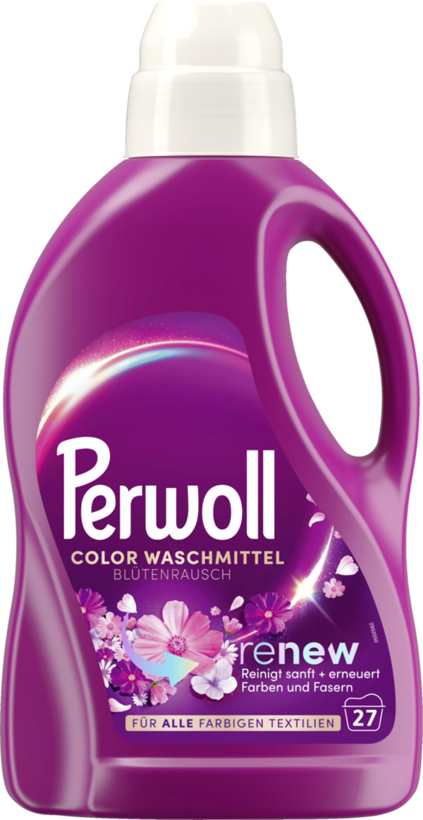 Bild 1 von Perwoll Renew Color Flüssigwaschmittel Blütenrausch 27 WL