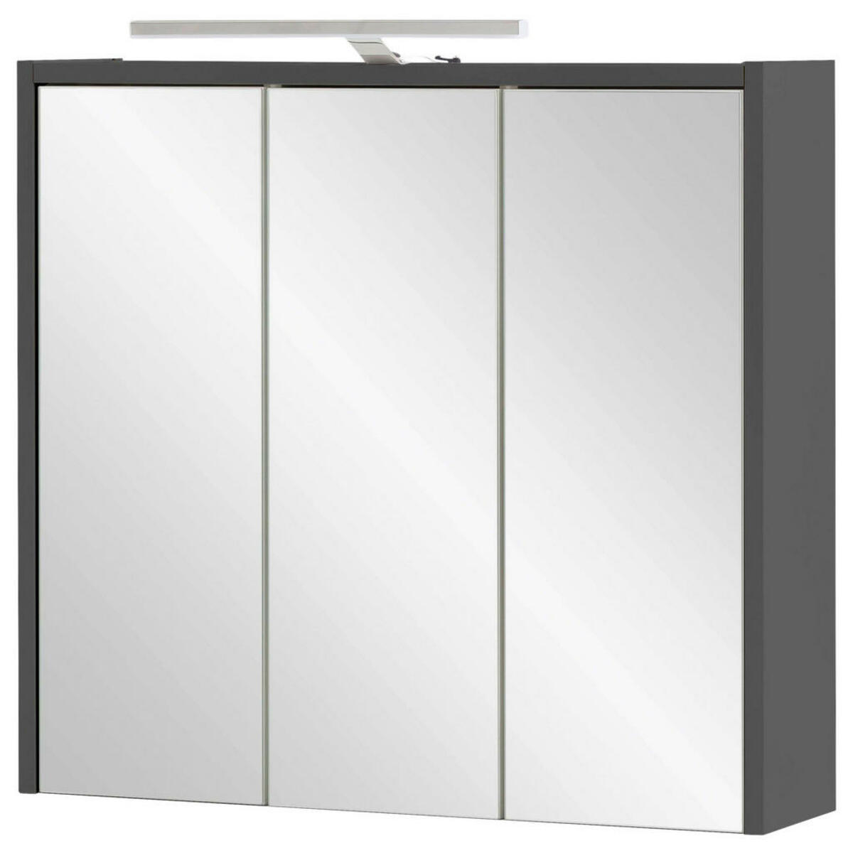 Bild 1 von Spiegelschrank Flag anthrazit B/H/T: ca. 65x64x16 cm