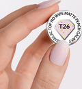 Bild 2 von Semilac UV-Nagellack T26 No Wipe Matte Peach Galaxy