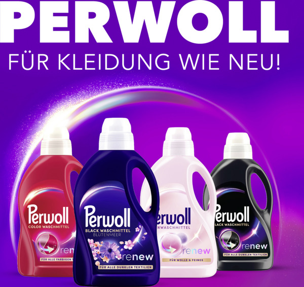 Bild 3 von Perwoll Renew Black Flüssigwaschmittel Blütenmeer 27 WL