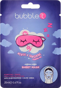 bubble t Gesichtstuchmaske Neroli & Tangerins