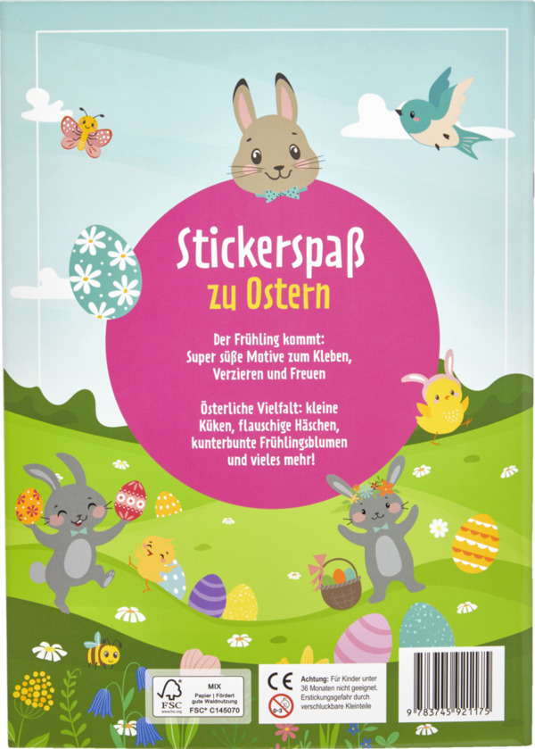 Bild 2 von IDEENWELT Mein buntes Frühlingsstickerbuch