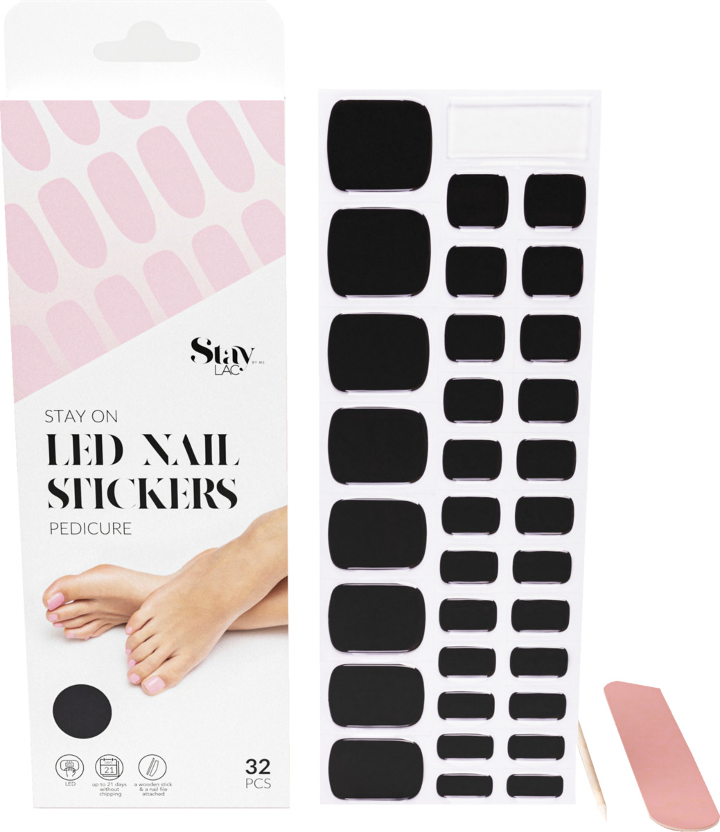 Bild 1 von Staylac Stay On LED Nagelsticker - Stay Bold