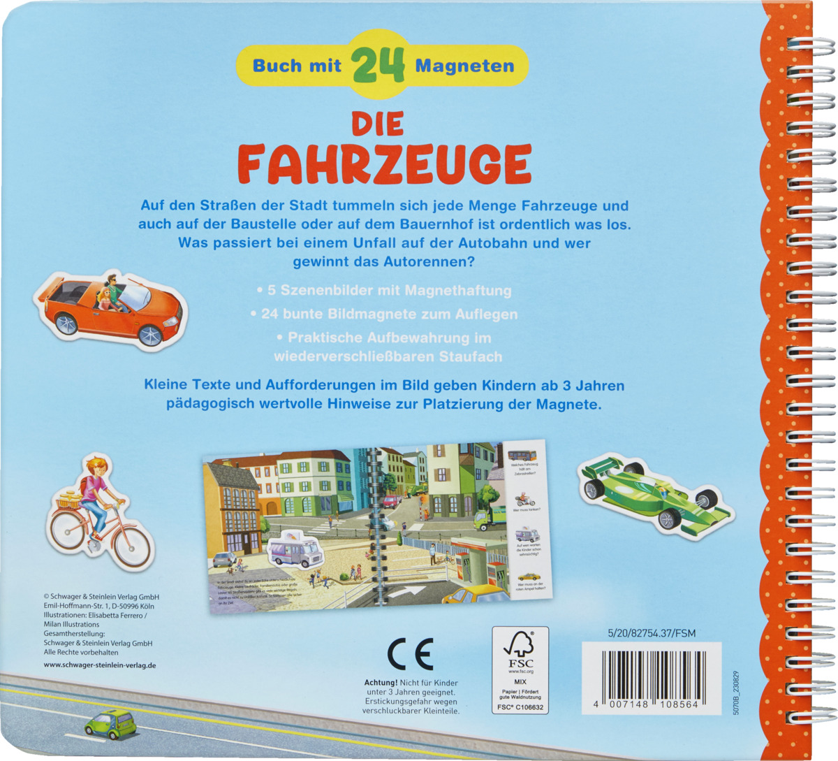 Bild 2 von IDEENWELT Magnetbuch Die Fahrzeuge