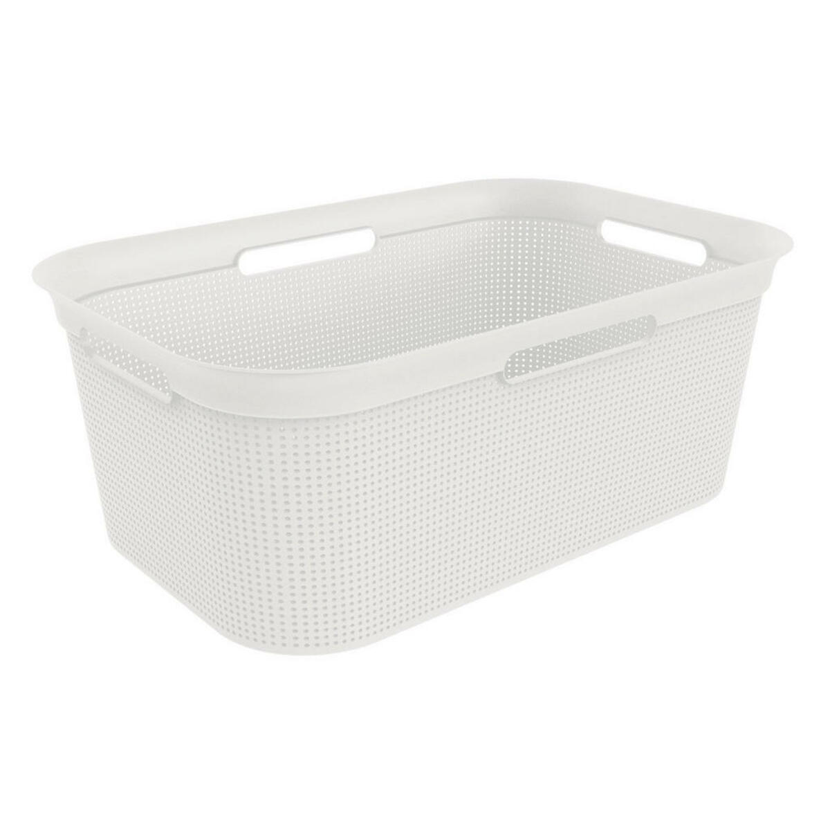 Bild 1 von Rotho Wäschekorb weiß B/H/L: ca. 40x23x60 cm