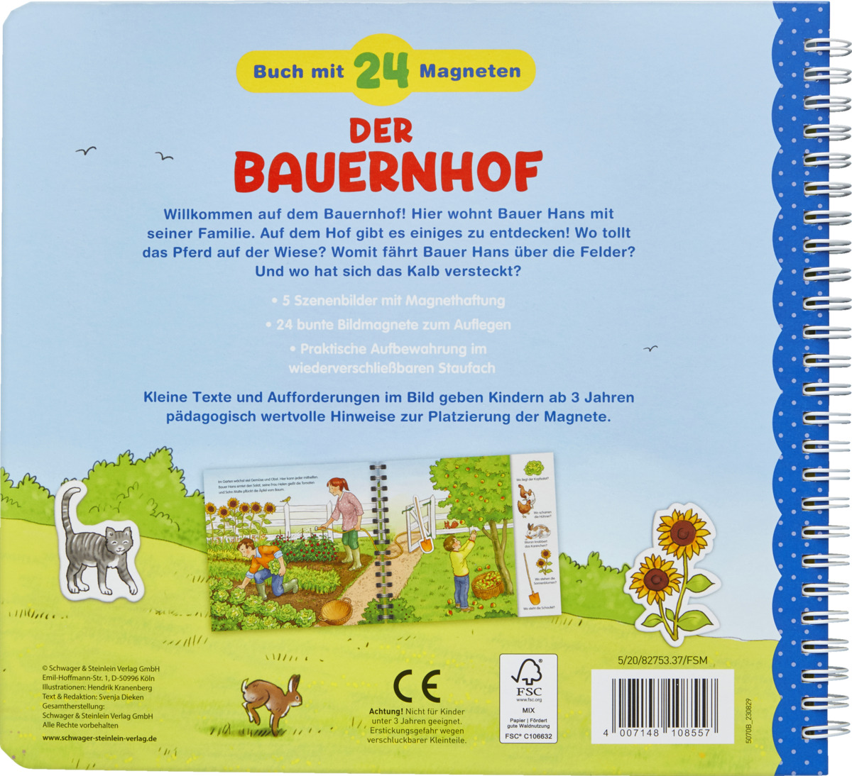 Bild 2 von IDEENWELT Magnetbuch Der Bauernhof