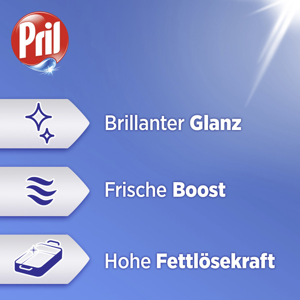 Bild 3 von Pril Kraftgel Power & Perlen Handspülmittel Granatapfel & Orangenblüte