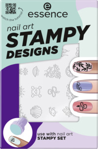 essence nail art STAMPY DESIGNS 01 Stamping up