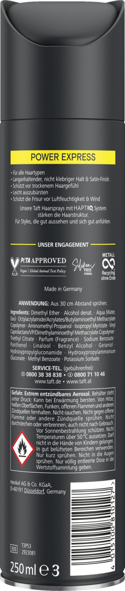 Bild 2 von Taft Haarspray Power Express