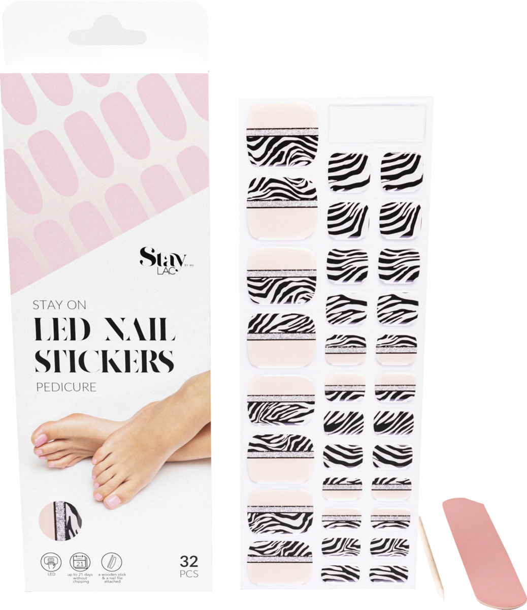 Bild 1 von Staylac Stay On LED Nagelsticker - Stay Fancy