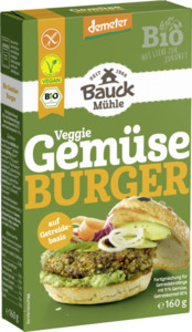 Bauck Mühle Bio Veggie Gemüse Burger