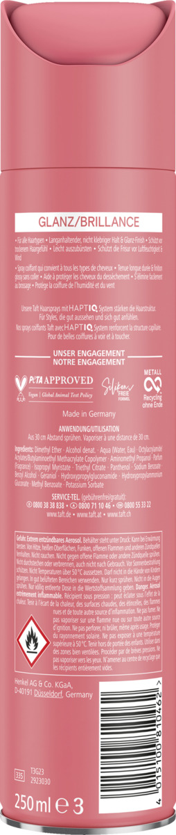 Bild 2 von Taft Haarspray Glanz