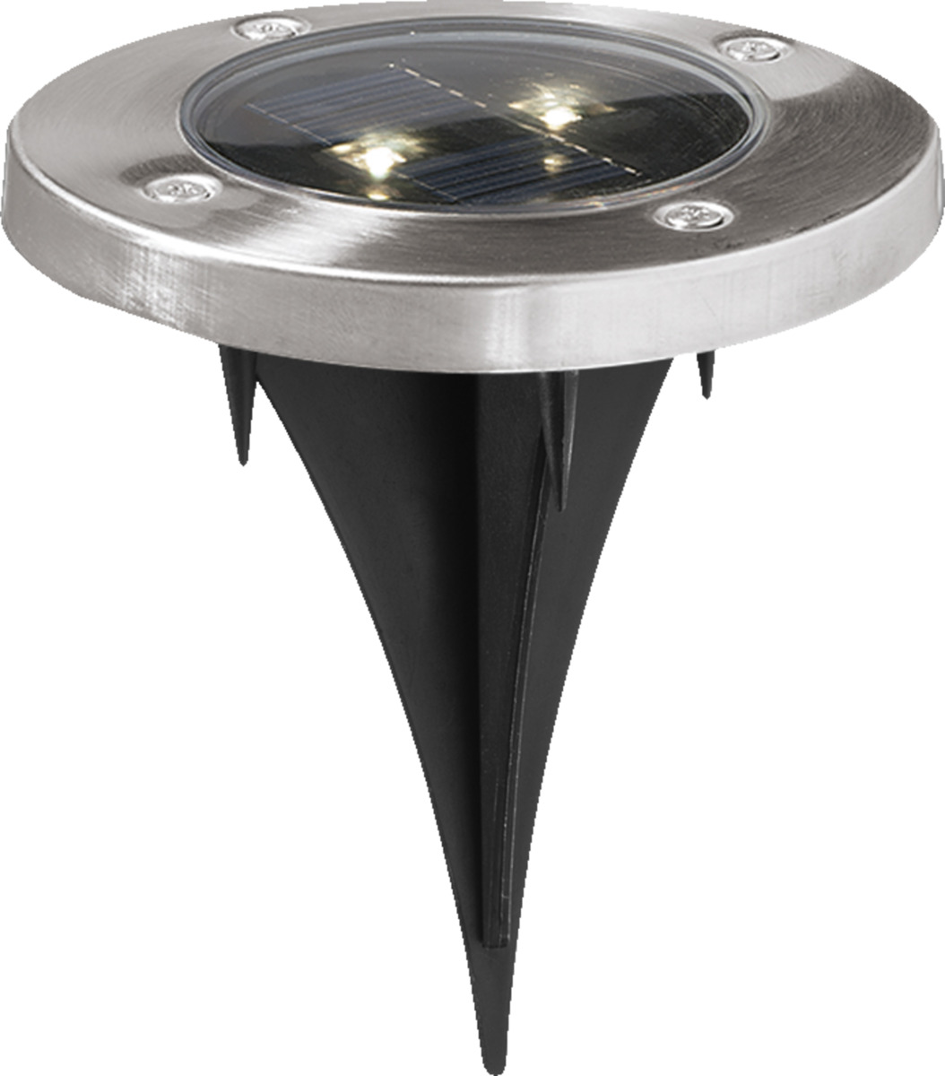 Bild 2 von IDEENWELT 2er Set Solar-Gartenleuchten