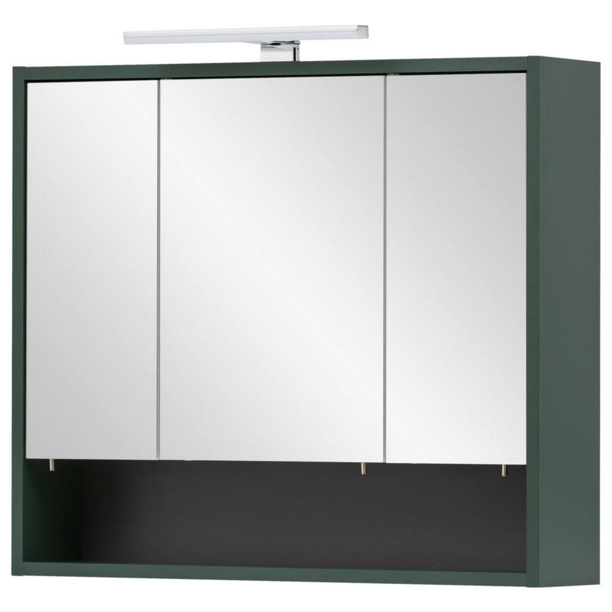 Bild 1 von Spiegelschrank Kent waldgrün B/H/T: ca. 70x64,2x16 cm