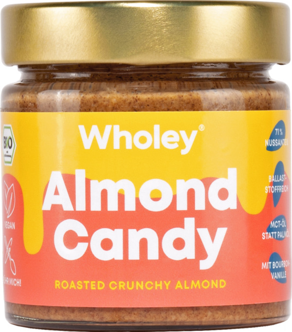 Bild 1 von Wholey Bio Nut Butter Almond Candy
