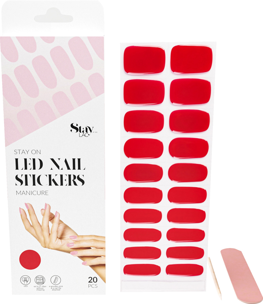 Bild 1 von Staylac Stay On LED Nagelsticker - Stay Classic