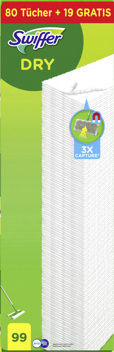Bild 1 von Swiffer Trockene Bodentücher Nachfüllpackung