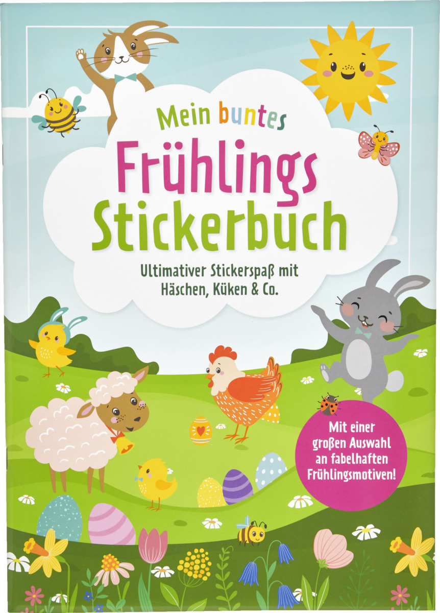 Bild 1 von IDEENWELT Mein buntes Frühlingsstickerbuch