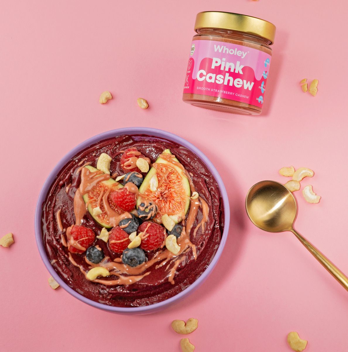 Bild 2 von Wholey Bio Nut Butter Pink Cashew