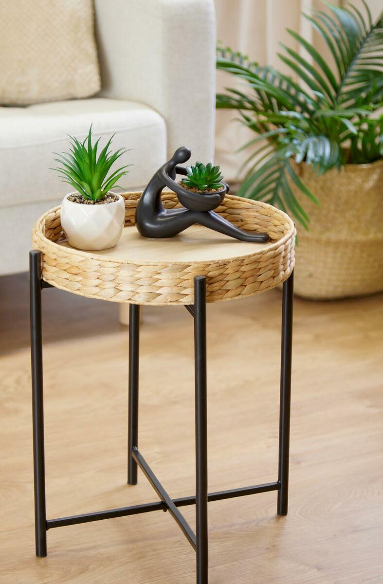 Bild 1 von Tisch mit Wasserhyazinthen Tablett