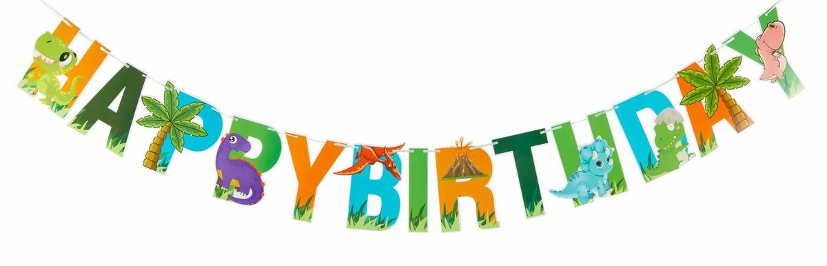 Bild 1 von Happy Birthday Girlande