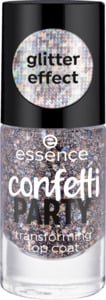 essence confetti PARTY transforming top coat