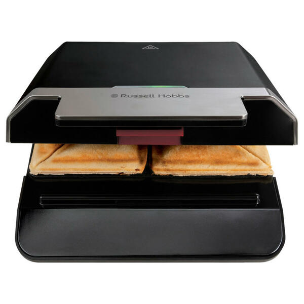 Bild 1 von Russell Hobbs Sandwichtoaster 25158036001 schwarz Edelstahl B/H/T: ca. 23,5x10,5x23 cm