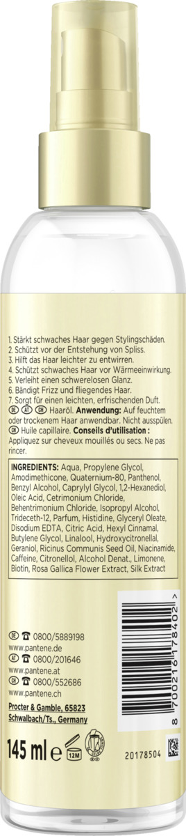 Bild 2 von Pantene Pro-V Miracles schwereloses 7in1 Haaröl Spray