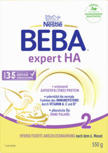 BEBA Expert HA2 Folgenahrung nach dem 6. Monat
