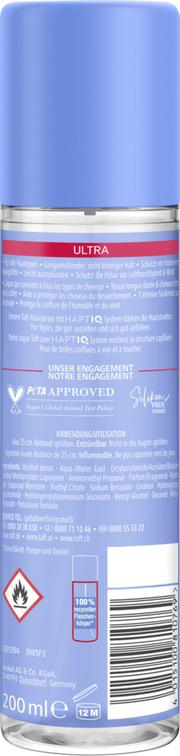 Bild 2 von Taft Haarlack-Pump Ultra Fixier Haarlack