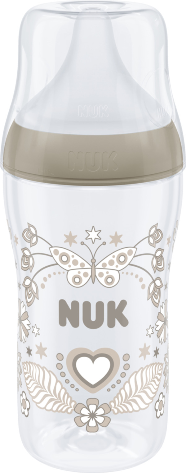 Bild 2 von NUK Perfect Match Babyflasche Herz mit Temperature Control, ab 3 Monate, 260 ml
