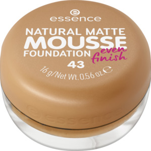 essence Natural Matte Mousse Foundation 43