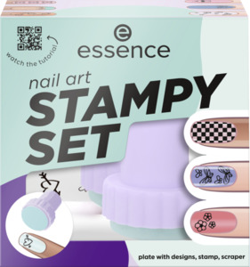 essence nail art STAMPY SET 01 Stamping on