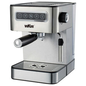 WKM Espressomaschine ESP-850 stahlfarbig Edelstahl B/H/T: ca. 20x29,7x28,3 cm