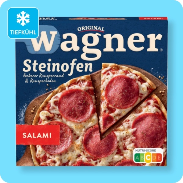 Bild 1 von WAGNER Steinofen-Pizza, Salami