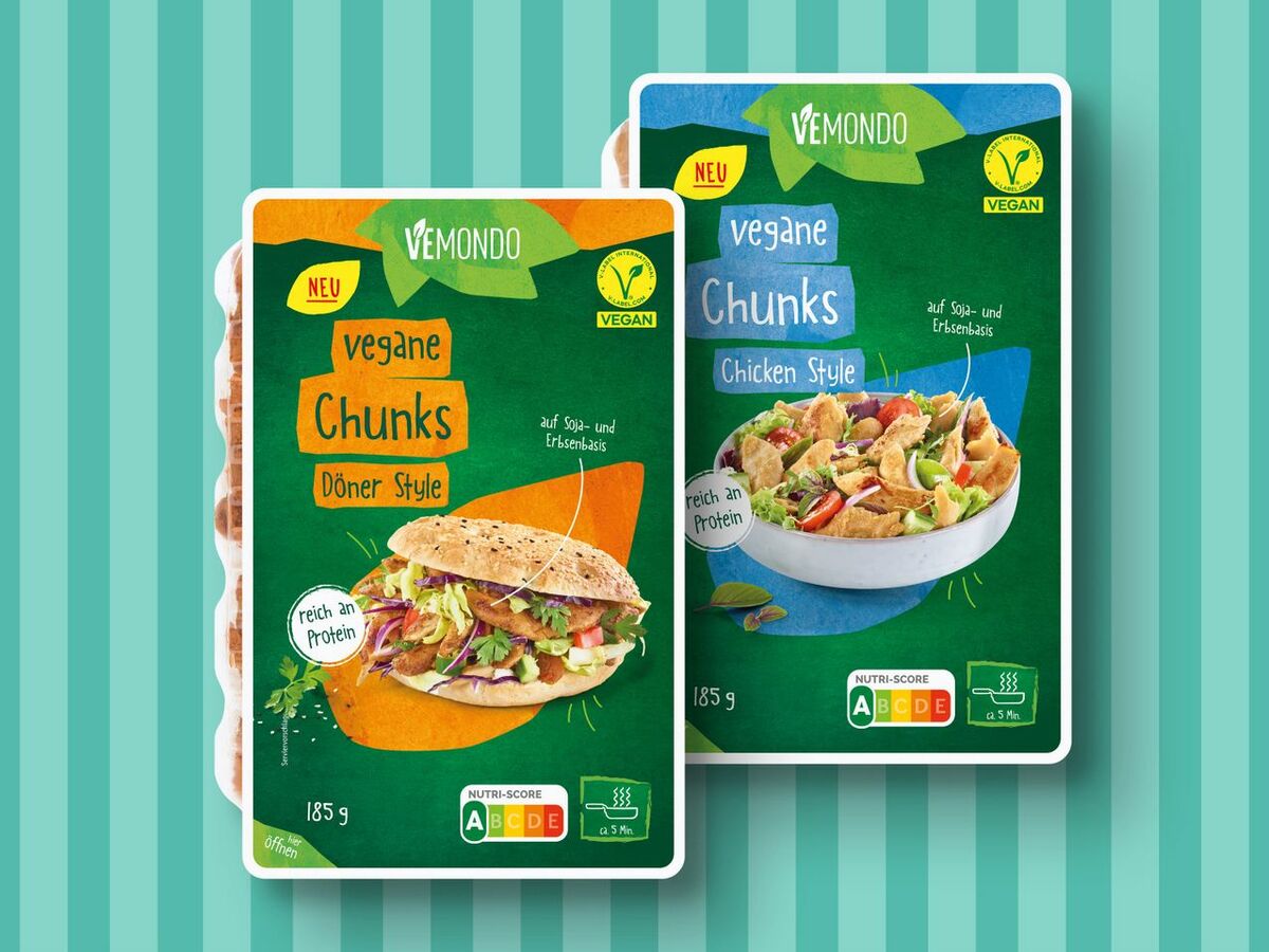 Bild 1 von Vemondo Vegane Chunks, 
         185 g