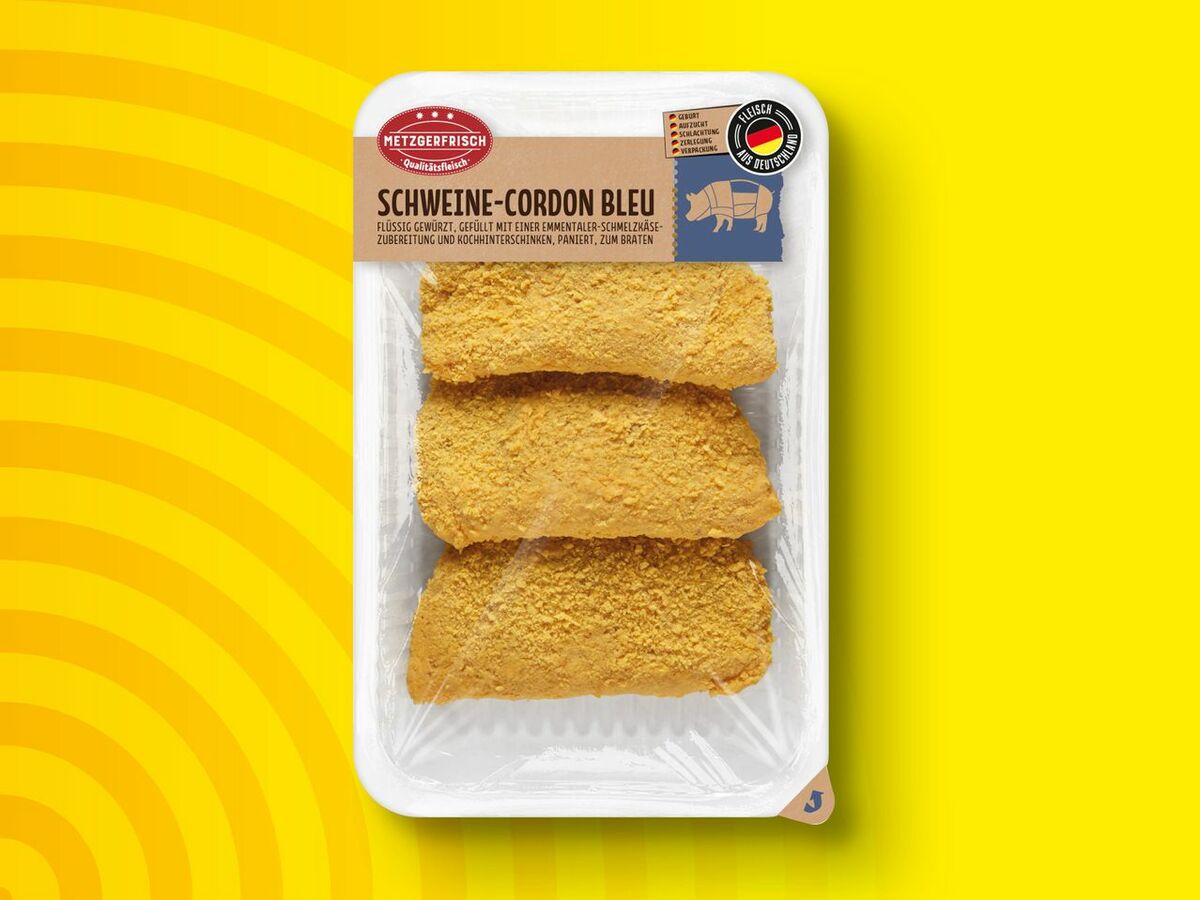 Bild 1 von Metzgerfrisch Schweine-Cordon Bleu, 
         500 g
