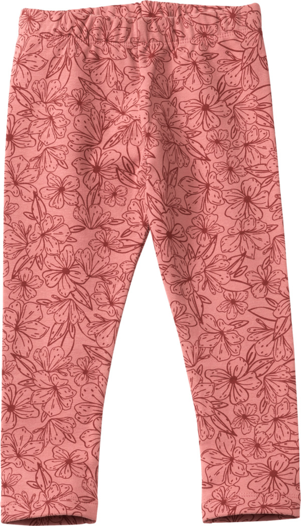 Bild 1 von ALANA Thermo-Leggings mit Blumen-Muster, rosa, Gr. 116