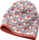 Bild 1 von ALANA Mütze zum Wenden mit Fuchs-Muster, grau & orange, Gr. 48/49