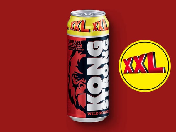 Bild 1 von Kong Strong Energy Drink XXL, 
         0,5 l zzgl. -.25 Pfand