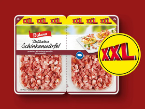 Dulano Delikatess Schinkenwürfel XXL, 
         280 g