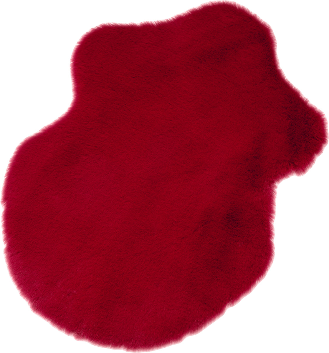Bild 1 von Dekorieren & Einrichten Kunstfell, groß, bordeaux